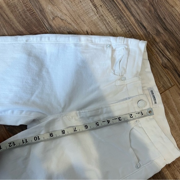 Good American Good Straight White Jeans - Picture 8 of 12